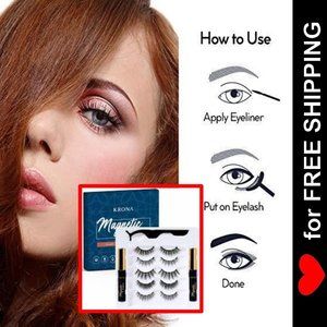 KRONA Magnetic Eyeliner & Eyelashes Kit